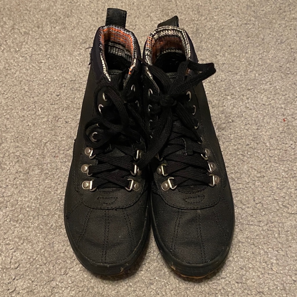Keds Black Scout Casual Rain Boots